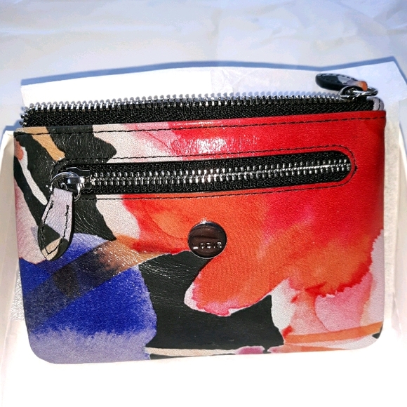 Lodis Handbags - LODIS 💙 Colorful Leather Clutch Purse